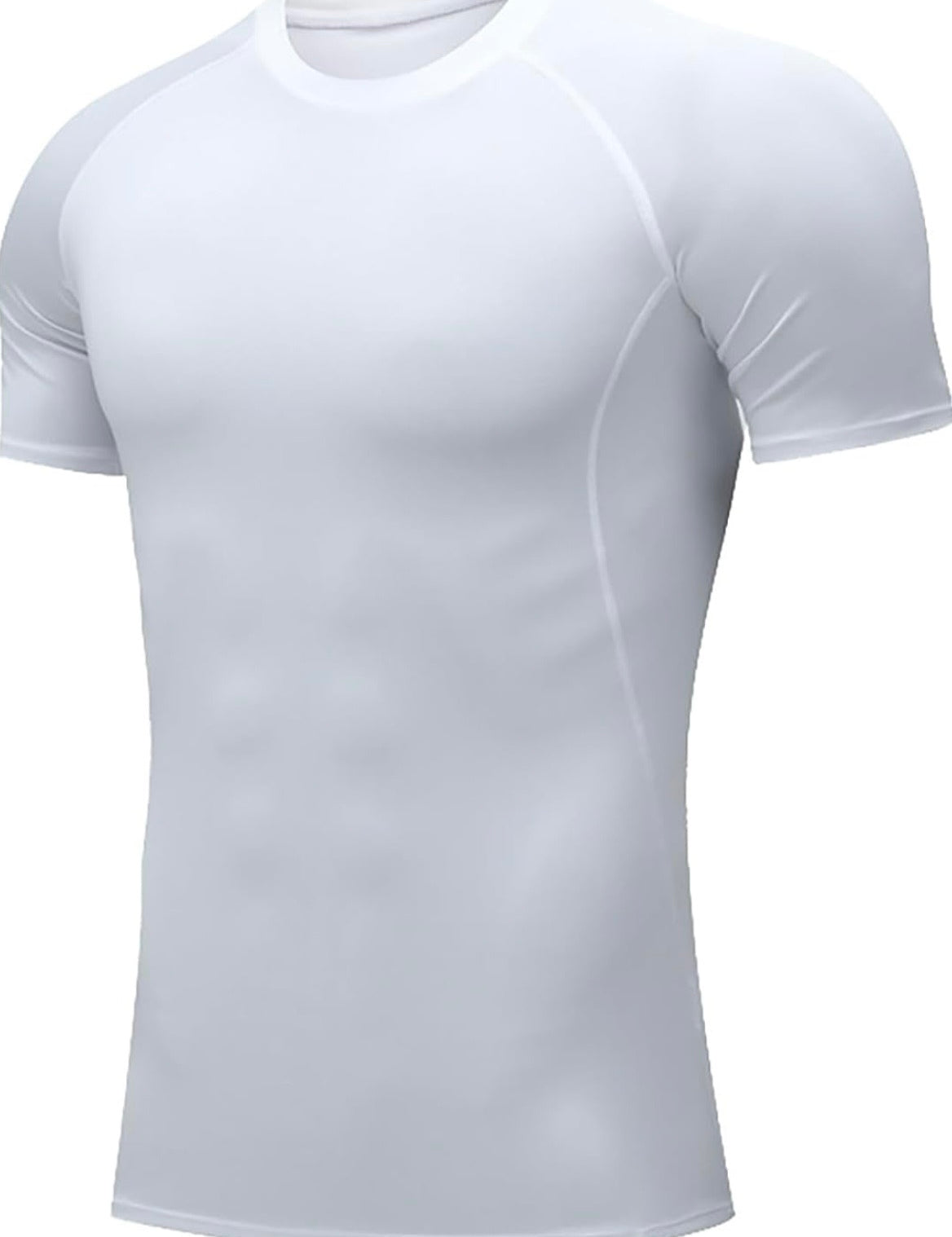 ATHLETIC FIT T-SHIRT IN BLACK