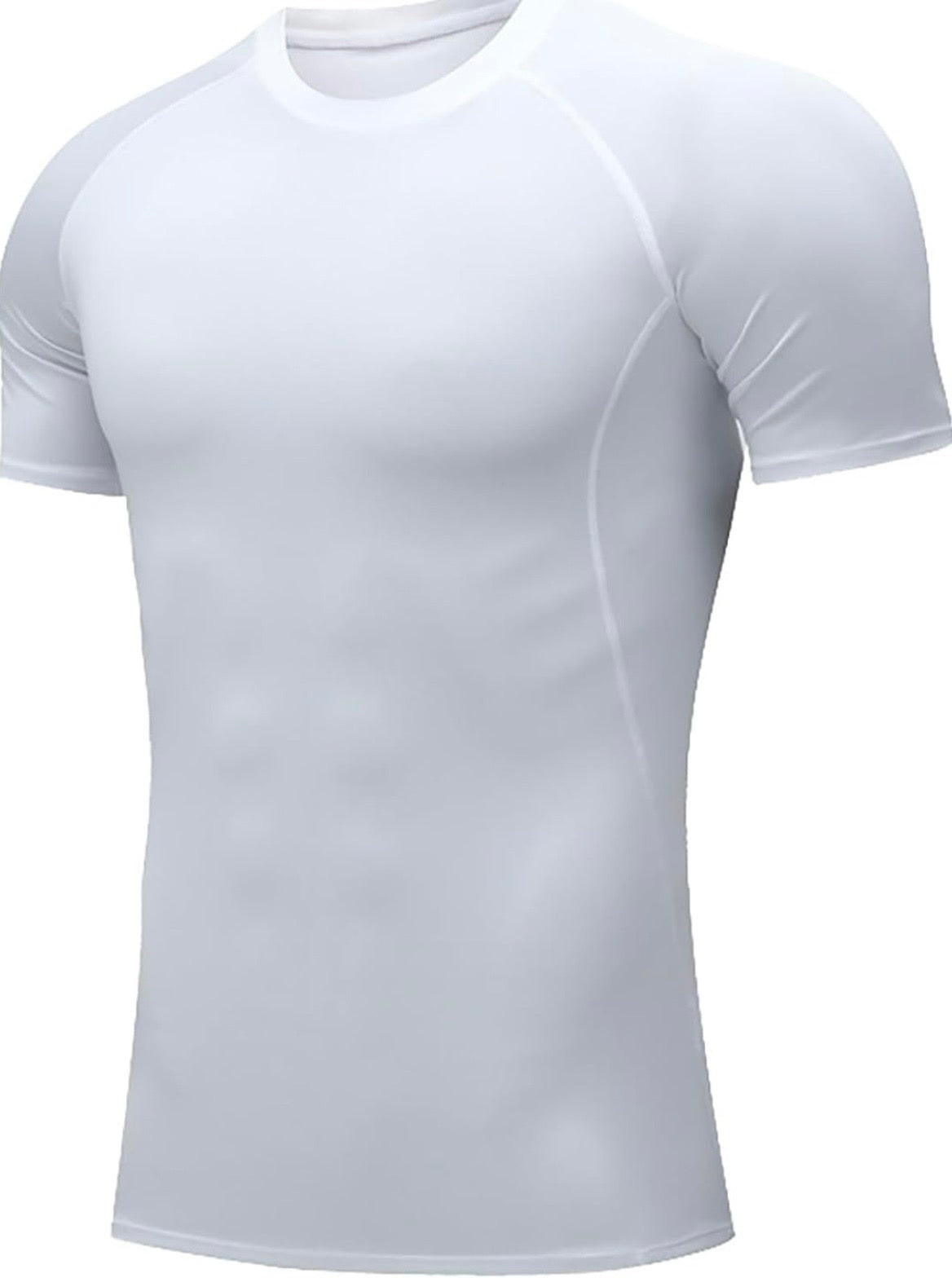 ATHLETIC FIT T-SHIRT IN BLACK
